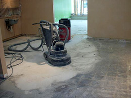 Concrete grinding